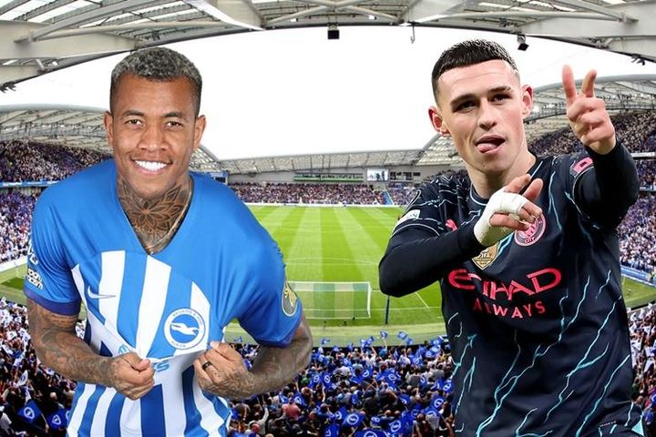 Dự đoán tỷ số, đội hình xuất phát trận Brighton - Man City