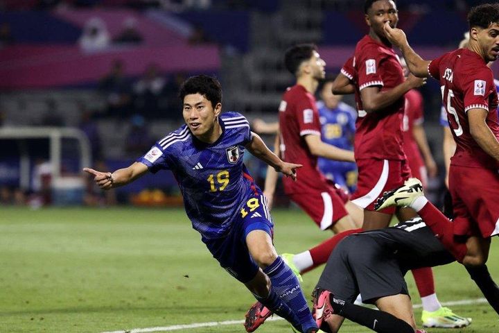 Chơi hơn người, U23 Nhật Bản thắng nhọc U23 Qatar trong hiệp phụ