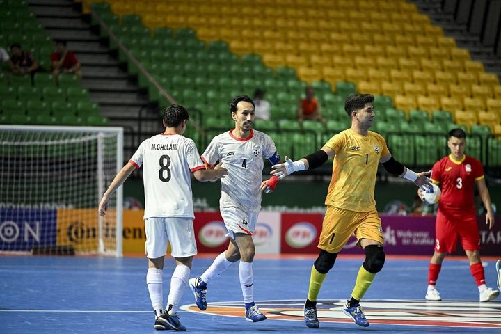 Afghanistan giành tấm vé lịch sử dự Futsal World Cup 2024