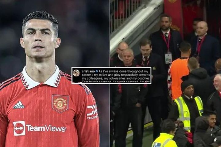 Ronaldo vẫn 'cành cao' sau khi bị Erik ten Hag át vía, MU phạt nặng