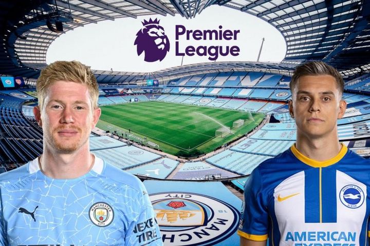Dự đoán tỷ số, đội hình xuất phát trận Man City - Brighton
