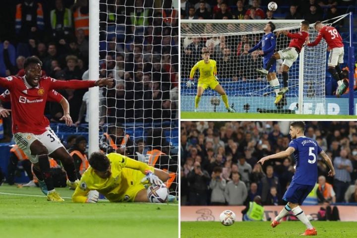 Semiro ghi bàn kiểu Ronaldo mang về 1 điểm kịch tính cho Man Utd