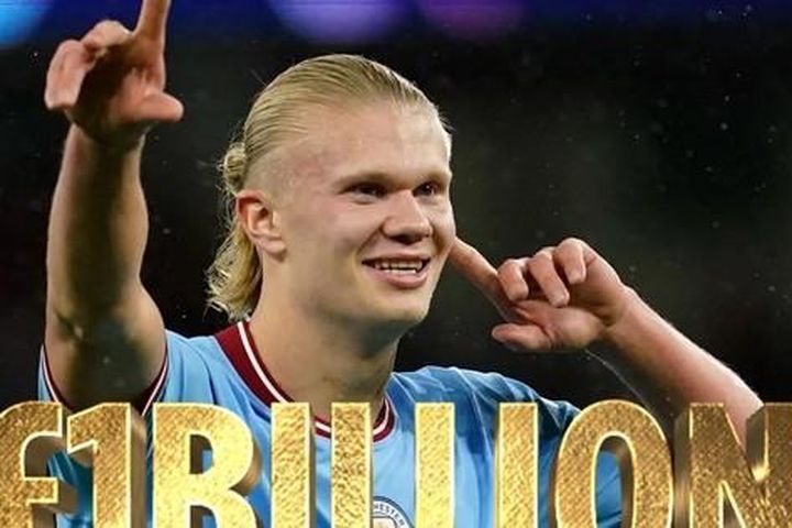 Tiền mua Haaland đủ để mua cả đội Barca + Arsenal, hoặc 816.407 chiếc iPhone 14 Pro Max