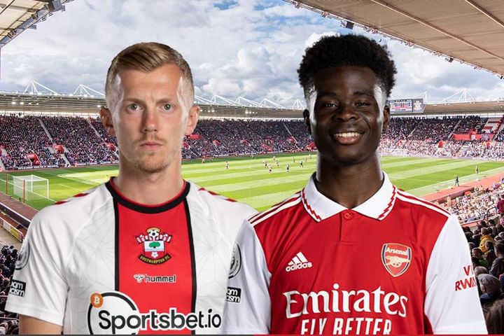 Dự đoán tỷ số, đội hình xuất phát trận Southampton - Arsenal
