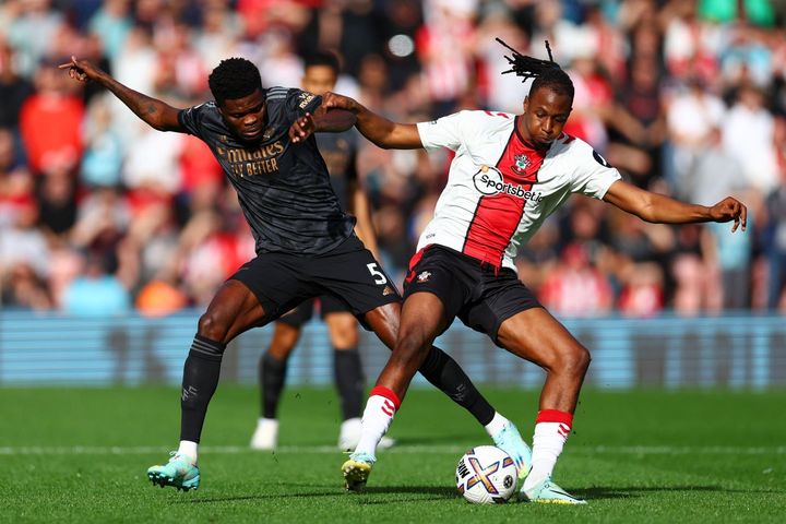 Trực tiếp bóng đá Southampton 1-1 Arsenal