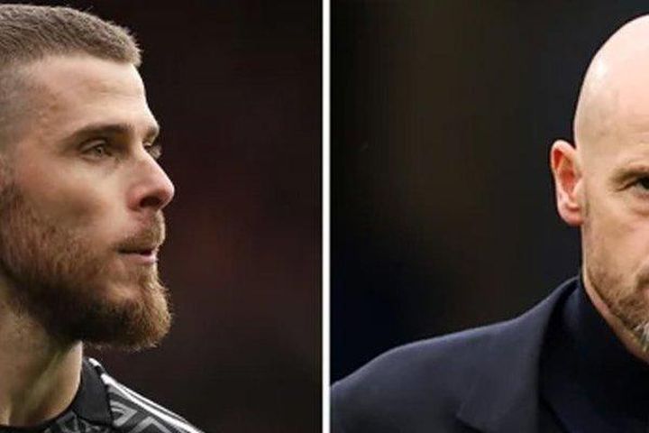 Ten Hag phủ nhận việc gia hạn với De Gea