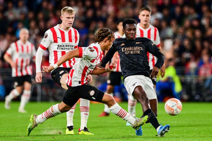 Trực tiếp bóng đá PSV 2-0 Arsenal: Luuk de Jong tỏa sáng