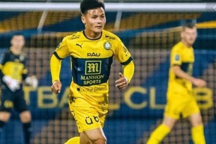 Quang Hải ra sân, Pau FC có chiến thắng ấn tượng ở Cúp quốc gia