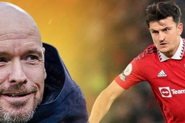 Ten Hag khen Maguire 'tuyệt vời' sau khi trở lại đá chính