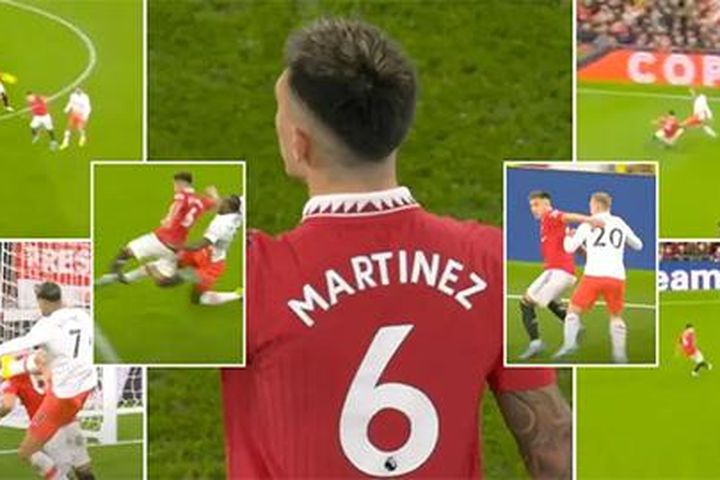 Martinez trên đường trở thành con 'quái vật' của MU