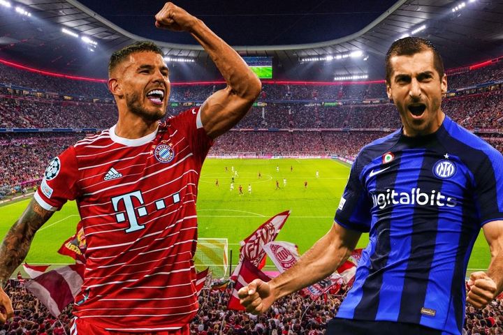 Dự đoán tỷ số, đội hình xuất phát trận Bayern Munich - Inter Milan