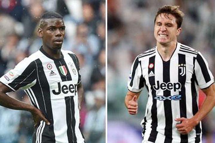 Juventus đau đầu với hai bệnh binh Chiesa và Pogba