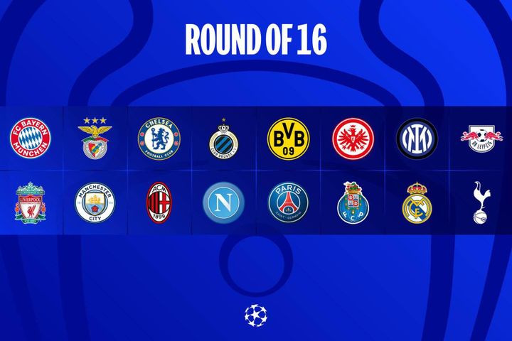 Bốc thăm vòng 16 đội Champions League khi nào?