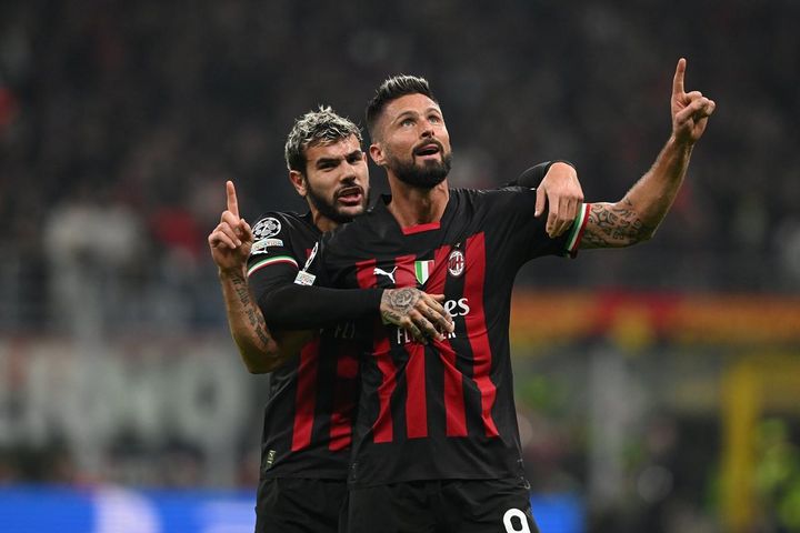 Giroud bùng nổ, AC Milan đoạt vé vào vòng 1/8 Champions League