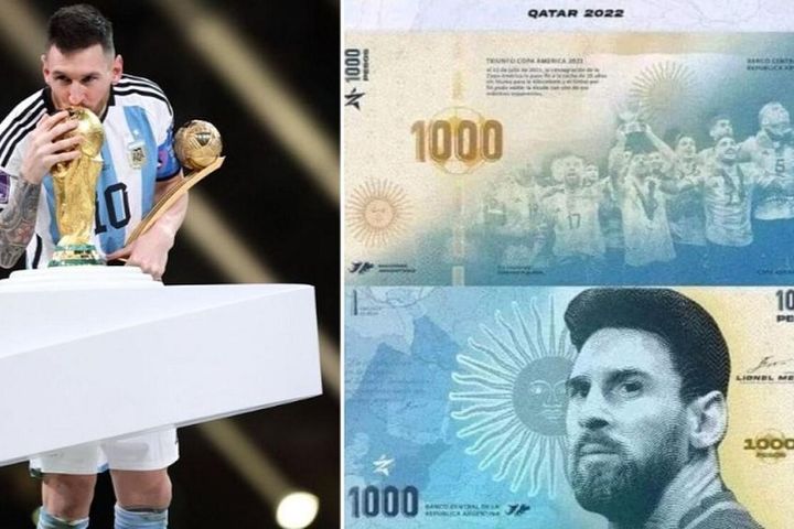 Ngân hàng Trung ương Argentina bác bỏ thông tin in hình Messi lên tiền giấy