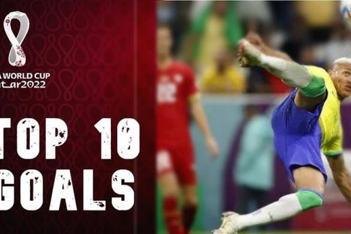Top 10 bàn thắng đẹp nhất World Cup 2022