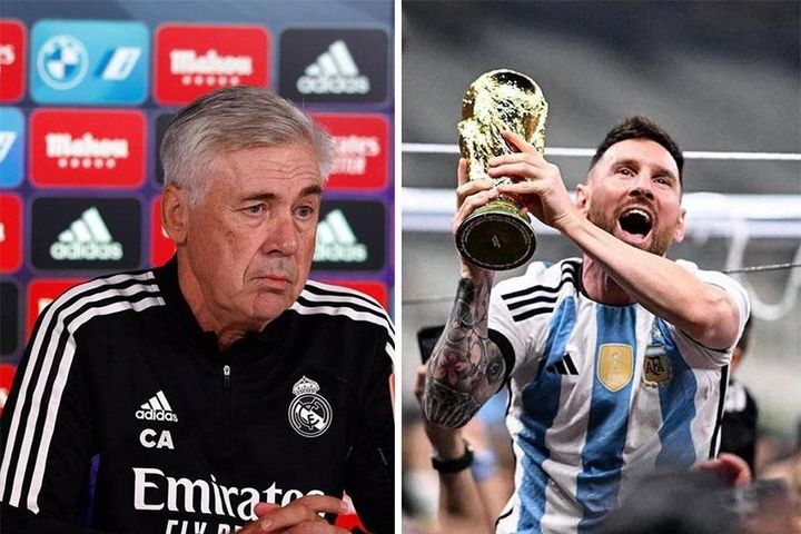 Ancelotti từ chối gọi Messi là 'cầu thủ xuất sắc nhất mọi thời đại'
