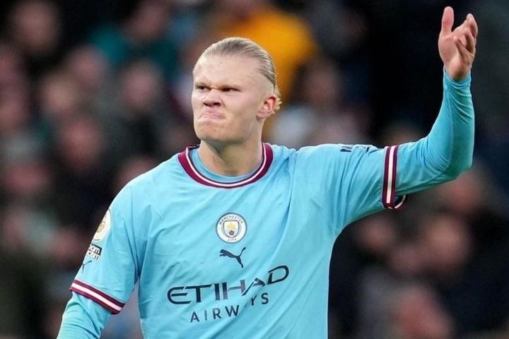 Man City gây thất vọng dù Haaland tiếp tục ghi bàn
