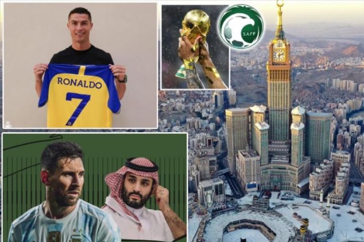 Ronaldo cập bến 'đại gia' Ả Rập, bắt tay Messi vì siêu dự án World Cup 2030?