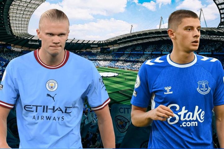 Dự đoán tỷ số, đội hình xuất phát trận Man City - Everton