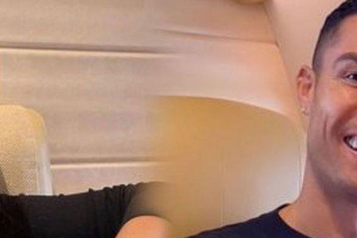 Ronaldo cùng gia đình đáp máy bay riêng tới Saudi Arabia