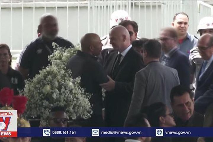 Brazil vĩnh biệt 'vua bóng đá' Pele