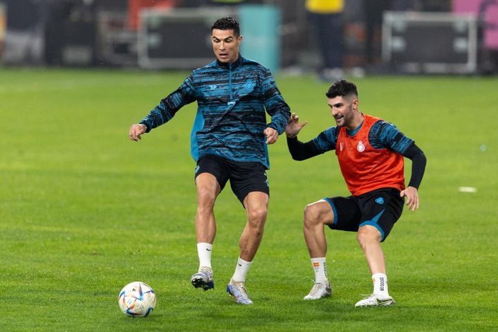 Buổi tập đầu tiên của Ronaldo với Al Nassr