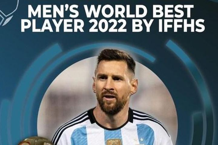 Messi đoạt danh hiệu cầu thủ nam xuất sắc nhất năm 2022