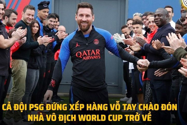 Biếm họa 24h: Messi trở lại PSG sau chức vô địch World Cup