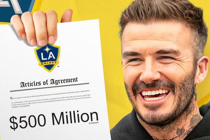 Thu nhập thực của Beckham khi sang Mỹ chơi bóng hồi 2007