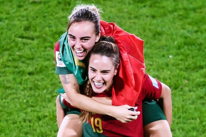Khoảnh khắc giúp Bồ Đào Nha lần đầu dự World Cup nữ