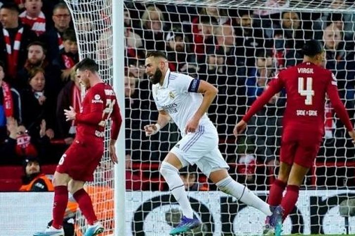 Champions League: Real Madrid ngược dòng không tưởng, dội 'gáo nước lạnh' vào Liverpool
