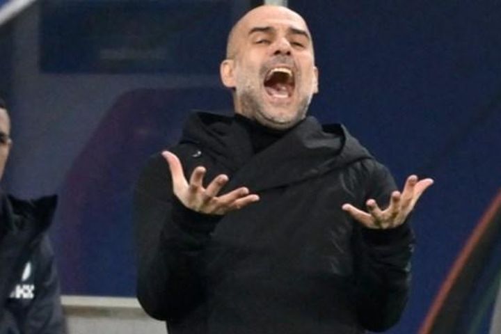 Manchester City 1 -1 RB Leipzig: HLV Pep Guardiola được ví với huyền thoại Hull Phil Brown