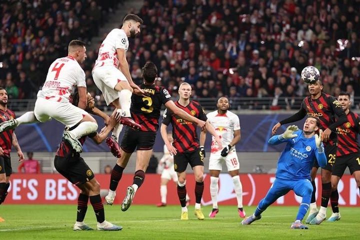 Haaland mờ nhạt, Man.City bị cầm chân trên sân Leipzig