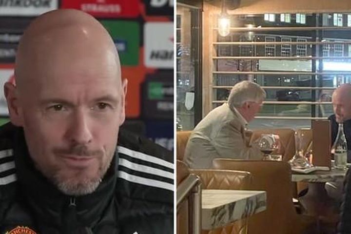 HLV Erik ten Hag tiết lộ cuộc trò chuyện với Sir Alex Ferguson