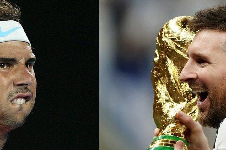 Nadal khiến cho Messi không nói được thành lời