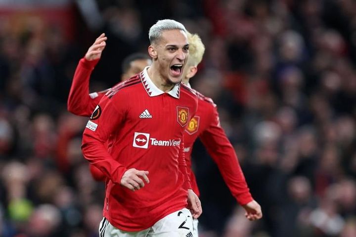 Antony tỏa sáng giúp MU lọt vào vòng 1/8 Europa League