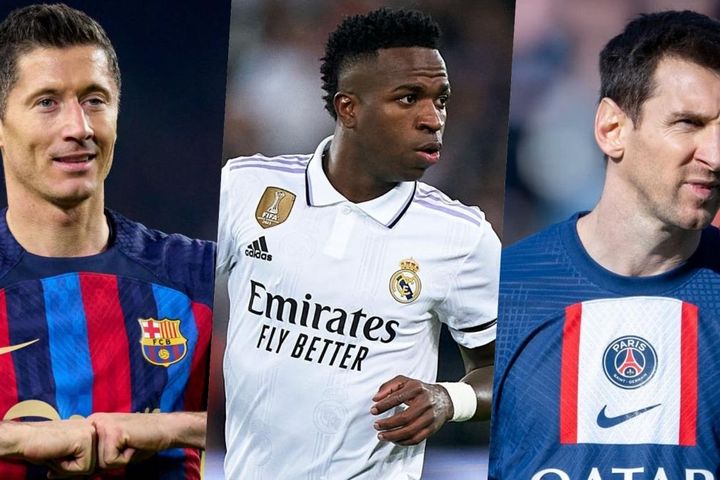 Cuộc đua 'Vua phá lưới' Cúp C1 châu Âu: Vinicius tăng tốc, Haaland hụt hơi