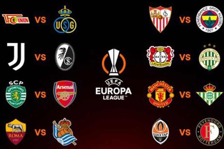 Lịch thi đấu vòng 1/8 Cúp C2: Man Utd vs Real Betis, Sporting vs Arsenal
