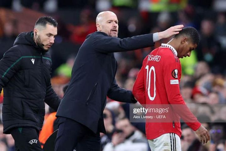 MU đá chung kết League Cup: Báo Anh hiến kế Ten Hag đề phòng mất Rashford