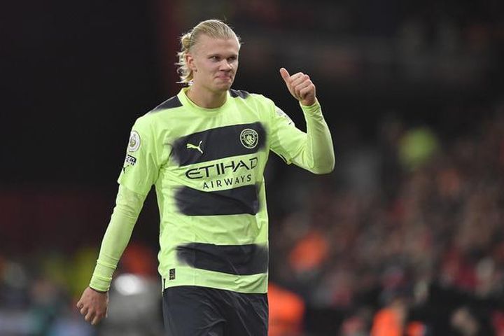 Erling Haaland đi vào lịch sử của Man City