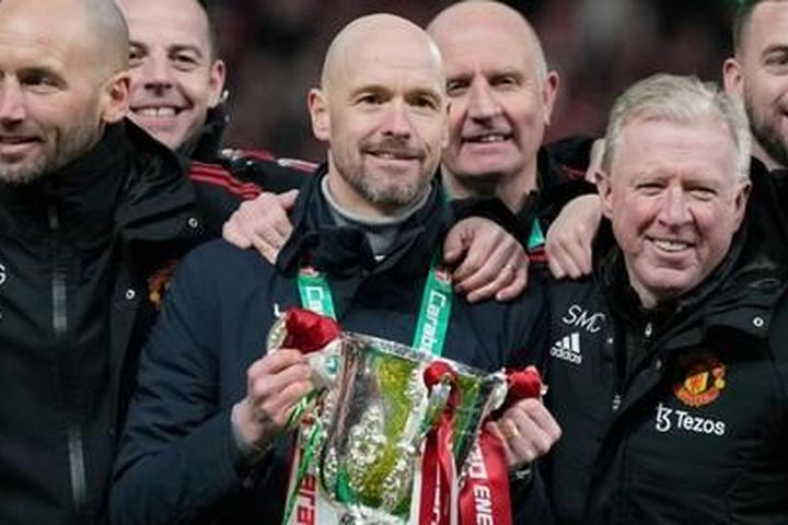 Man Utd đoạt Cup Liên đoàn - danh hiệu đầu tiên dưới thời HLV Erik ten Hag