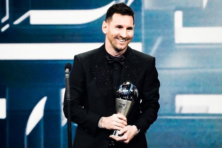 Khoảnh khắc Messi giành FIFA The Best 2022