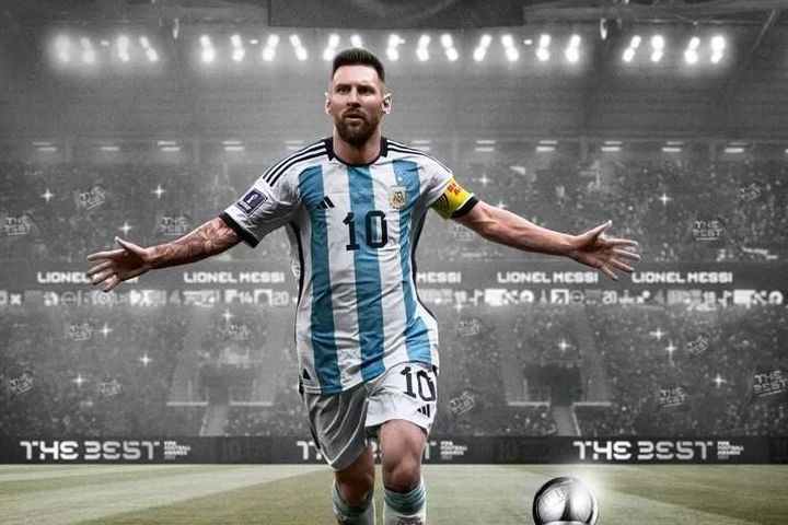 Lionel Messi thắng giải FIFA The Best 2022