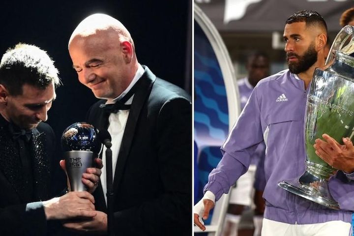 Messi giành The Best, Benzema ám chỉ FIFA 'dối trá'
