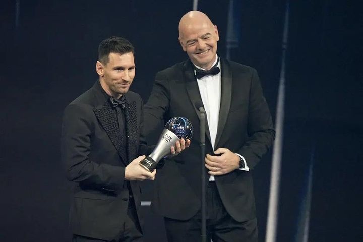 Messi thắng áp đảo tại FIFA The Best 2022