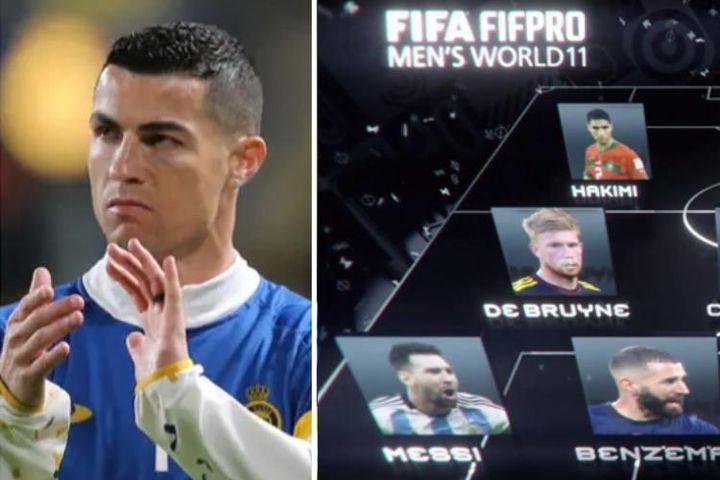 Ronaldo vắng mặt ở đội hình tiêu biểu sau 15 năm, bị FIFA 'dìm hàng' gây phẫn nộ