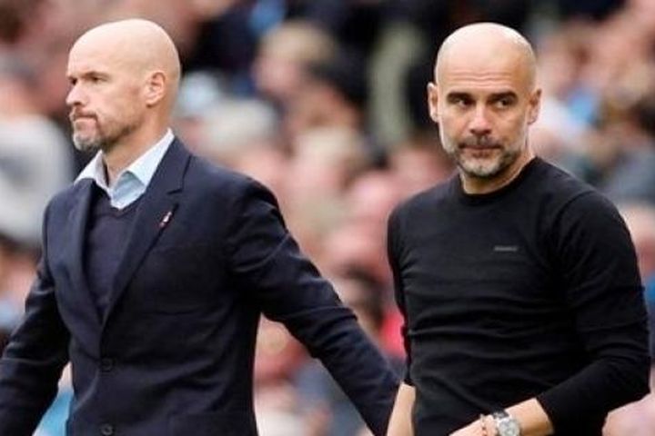 Pep Guardiola 'khịa' Man Utd dùng tiền mua danh hiệu