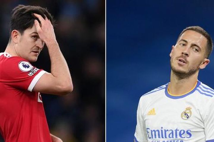 Maguire bị Hazard vượt mặt trong cuộc bầu chọn giải The Worst