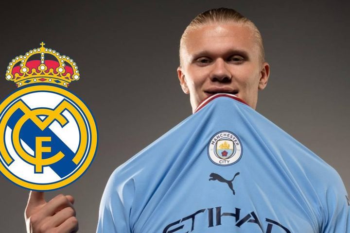 Haaland vừa đến Man City đã nhấp nhổm sang Real Madrid